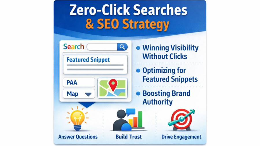 Zero-Click Searches & SEO Strategy How to Win Traffic Without the Click